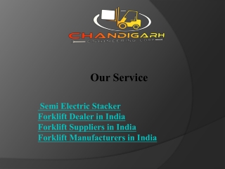Trusted Forklift Suppliers Catering to Pan-India Needs