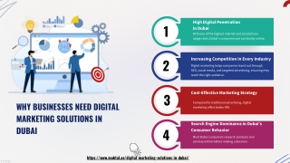 Why Businesses Need Digital Marketing Solutions in Dubai