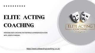 Elite Acting Coaching