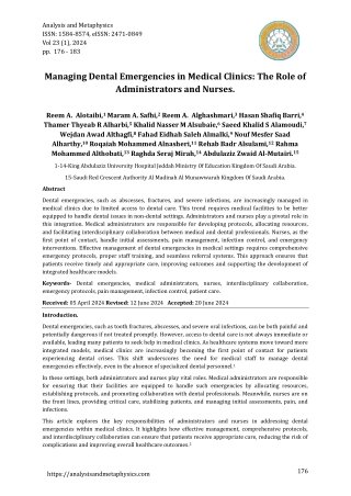 dental  medical administration nuring