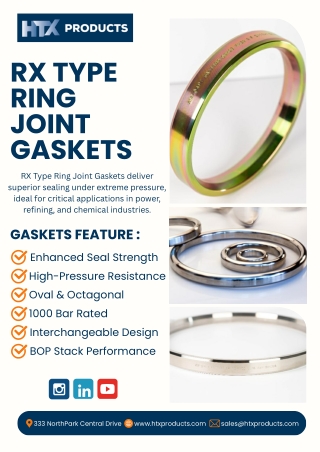 Experts Recommend RX Type Ring Joint Gaskets for Maximum Durability