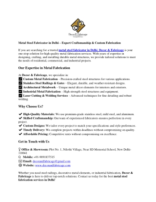 Metal-Steel-Fabricator-in-Delhi