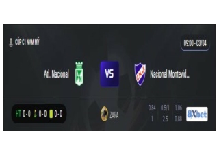 Trực tiếp Atl. Nacional vs Nacional Montevideo 09:00, ngày 03/04/2025