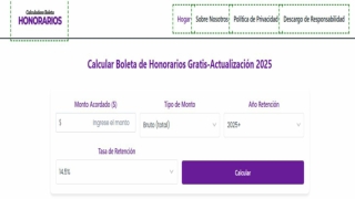 Calcular Boleta de Honorarios