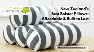 New Zealand’s Best Bolster Pillows: Affordable & Built to Last