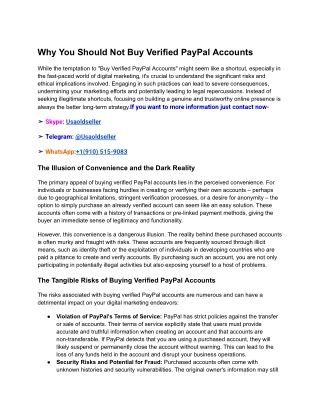 Buy Verified PayPal Accounts