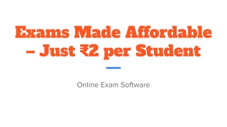 Why Online Exam Software is Essential for Modern Education