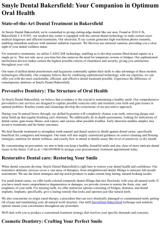 Smyle Dental Bakersfield