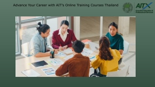 Advance Your Career with AIT’s Online Training Courses Thailand