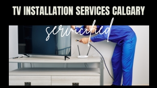 TV Installation Services Calgary