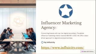 Influencer Marketing Agency