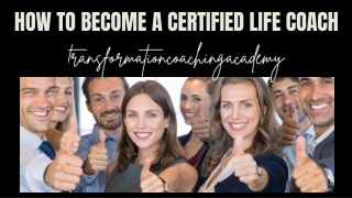 How To Become A Certified Life Coach