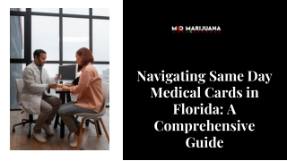 Navigating Same Day Medical Cards in Florida A Comprehensive Guide