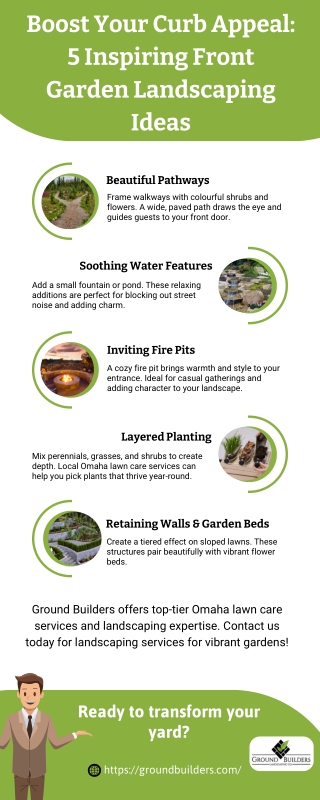 Boost Your Curb Appeal 5 Inspiring Front Garden Landscaping Ideas !