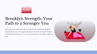 Transform Your Body with Online Fitness Coaching – Brooklyn Strength