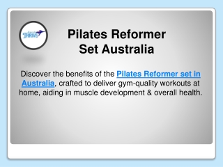 Pilates Reformer Set Australia