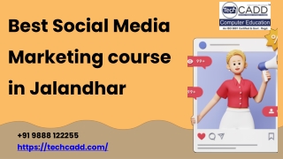 Best Social Media Marketing course in Jalandhar