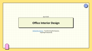 Latest Office Interior Design ideas