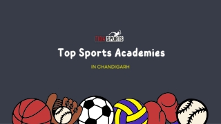 Sports Academies in Chandigarh