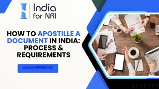 How to Apostille a Document in India Process & Requirements