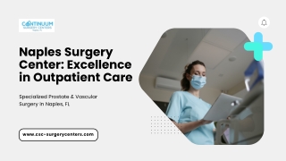 Naples Surgery Center Excellence in Outpatient Car