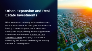 How Urban Expansion is Transforming Real Estate Investments
