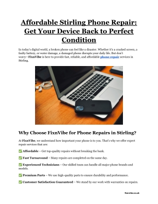 Affordable Stirling Phone Repair_ Get Your Device Back to Perfect Condition