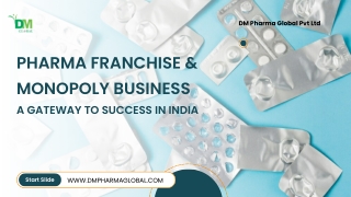 Pharma Franchise & Monopoly Business A Gateway to Success in India