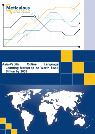 Asia-Pacific Online Language Learning Market to be Worth $22.5 Billion by 2032