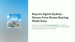 Buyers Agent Sydney – Access Off-Market Properties & Hidden Gems