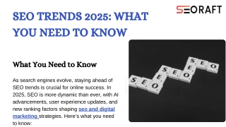 SEO & Digital Marketing in 2025: Strategies for Success