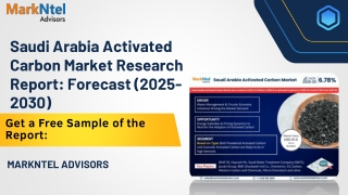 Saudi Arabia Activated Carbon Market Comprehensive Analysis and Forecast 2025-30