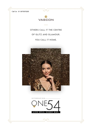 Vascon One54 Orchids Santacruz West Luxury 1 & 2 BHK Flats Mumbai