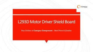 L293D Motor Driver Shield Board