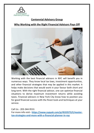 NYC's Best Financial Advisors Expert Wealth Management Firms