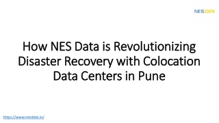 How NES Data is Revolutionizing Disaster Recovery with Colocation Data Centers