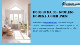 House Cleaning in Fort Wayne Indiana