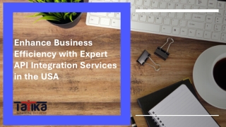 Enhance Business Efficiency with Expert API Integration Services in the USA