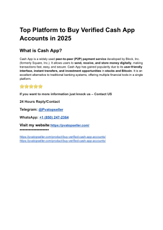 Where to Find Verified Cash App Accounts: Best Platform This Year