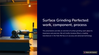 Surface-Grinding-Perfected-work-component-process