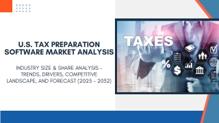 U.S. Tax Preparation Software Market: Simplifying Tax Filing!