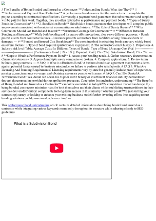 The Benefits of Being Bonded and Insured as a Contractor