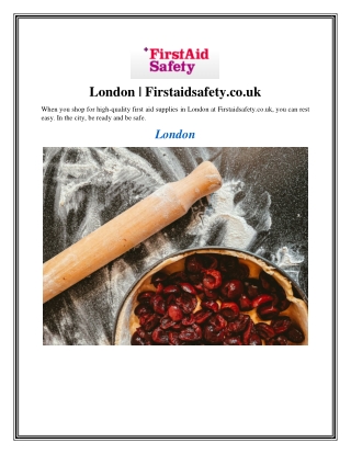London  Firstaidsafety.co.uk