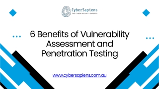 6 Benefits of Vulnerability Assessment and Penetration Testing