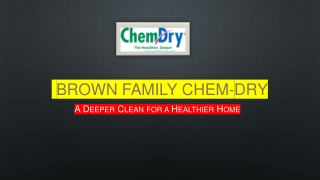 Local Carpet Cleaners San Diego | Brown Family Chem-Dry
