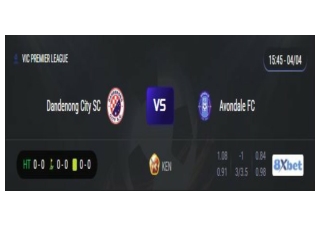 Phát sóng trực tiếp Dandenong City SC vs Avondale FC vào lúc 15:45, ngày 04/04