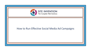 How to Run Effective Social Media Ad Campaigns