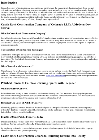 .”Engaging Readers By Sharing Fun Facts About Historical Use Cases Through Time!