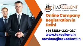 Online Company Registration in Delhi