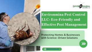 Say Goodbye to Pests Environmina Pest Control NJ